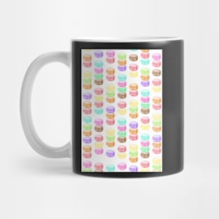 Macaroons pattern, Pink macaroons, Blue macaroons, Macaron, Pattern, Kids art, Funny art, Modern art, Wall art, Print, Minimalistic, Modern, Humor Mug